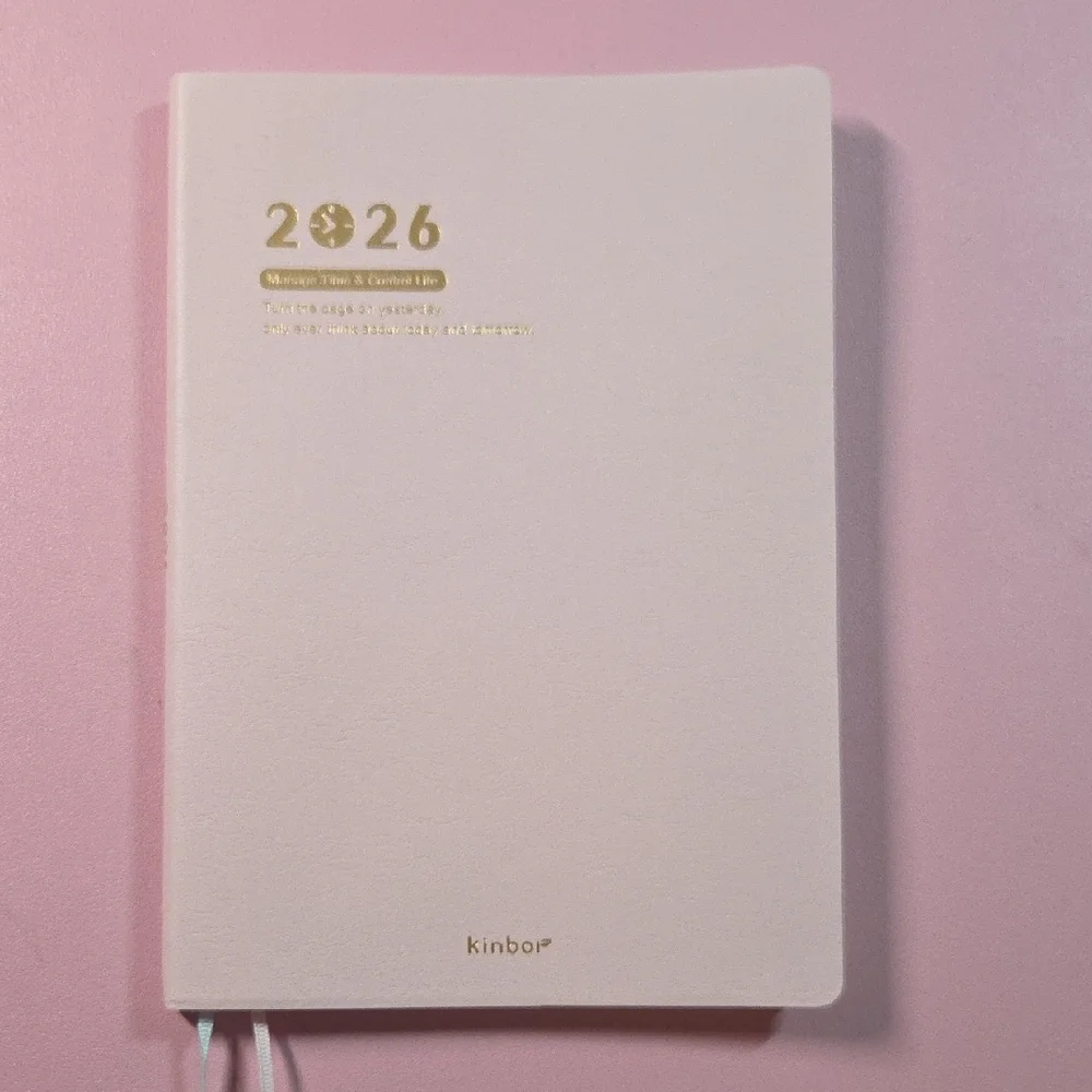 Kinbor 2026 Pink Planner - Picture 1 of 4